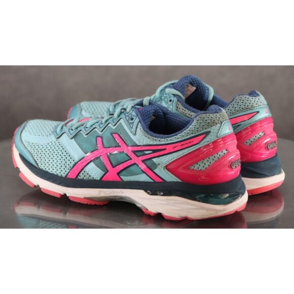 Asics GT-2000 4 Women's Running Shoes Size 8.5 Aqua Green - Picture 6 of 11